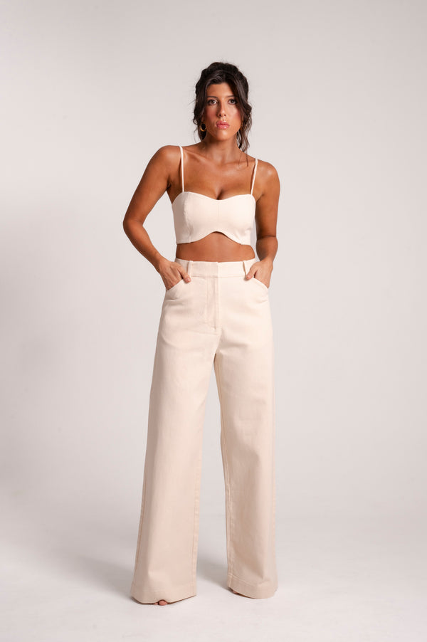 Calça Pantalona Algarve ACQUA