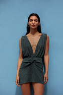 Saida Curta Mykonos DENIM