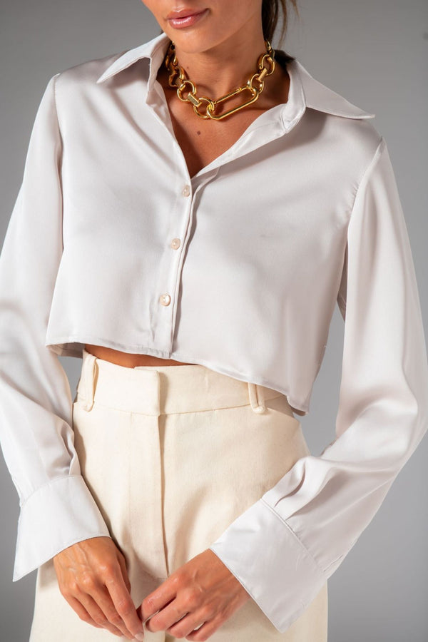 Camisa Cropped Algarve ACQUA