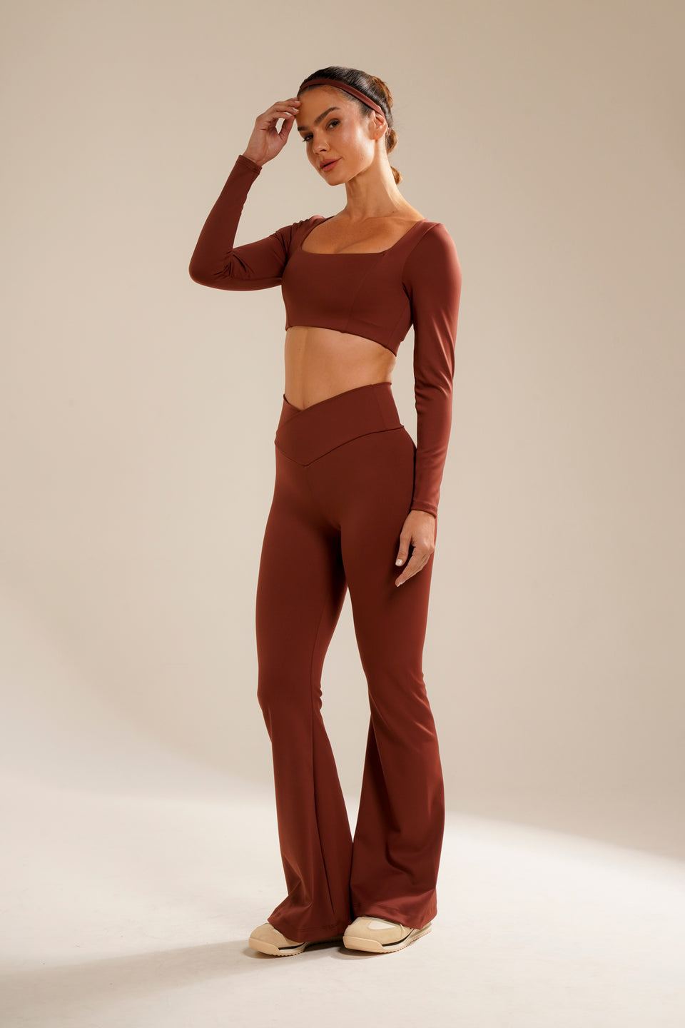 Calça Bailarina V PERFORMANCE PELE