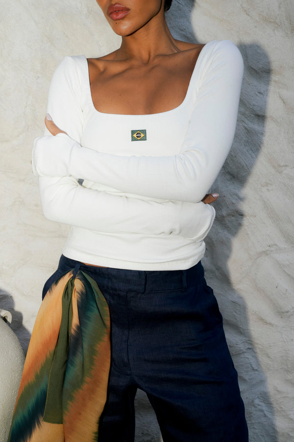 Blusa Manga Longa Brasil COPA 26